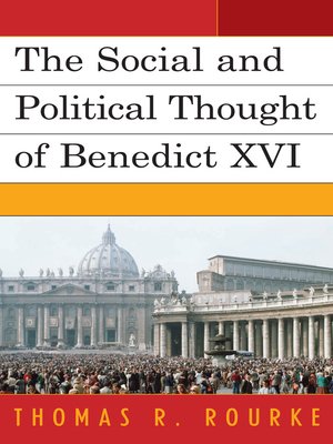 cover image of The Social and Political Thought of Benedict XVI